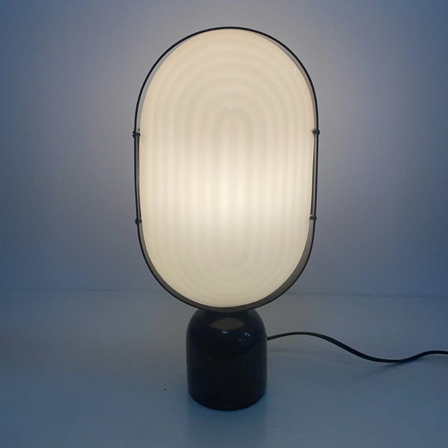 Designer Living Room Study Model Room Decorative Lamps Nordic Simple Glass Bedroom Bedside Table Lamp