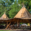 tipi Atrium advertisement Promotion Conference Log solid wood Anticorrosive wood Cedar Indiana Campsite Tent