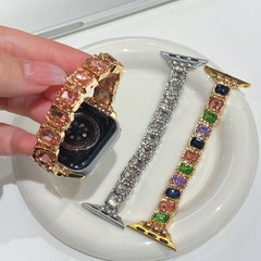 清雅手串表带适用于苹果Apple手表iwatch10/987654321SE手表带