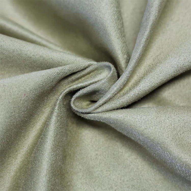 现货供应 珊尼绒麂皮绒布 双面磨绒无弹眼镜布 清洁布 包装口袋布