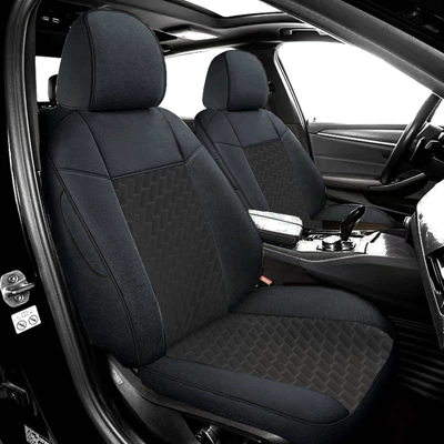 Suitable for Car Seat Covers, Modelə uyğun (Original) oturacaq örtükləri - promotional-classic-hemp-black-good-luck-grid-default-item