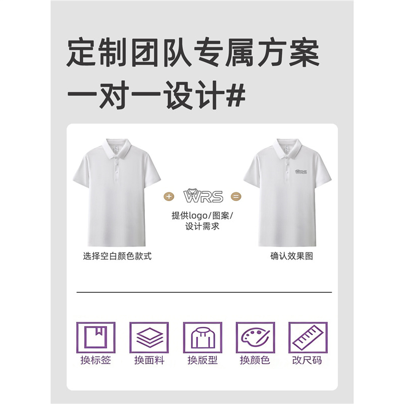 Camiseta de polo de algodón de alta gama bordada personalizada impresa logotipo ropa de trabajo ropa de negocios hombre camiseta de manga corta verano