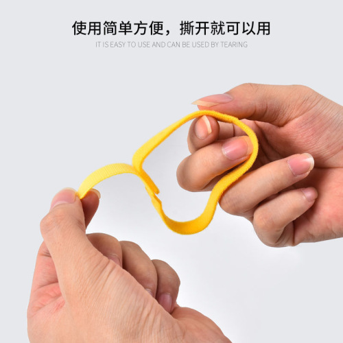 Newborn pet identification ring puppy and cat marking collar necklace double-sided adjustable back-to-back Velcro