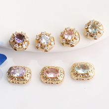 14K����ɫ �U����ʯ�L���θ��� �ֹ�diyˮ����朴����Ʒɢ��