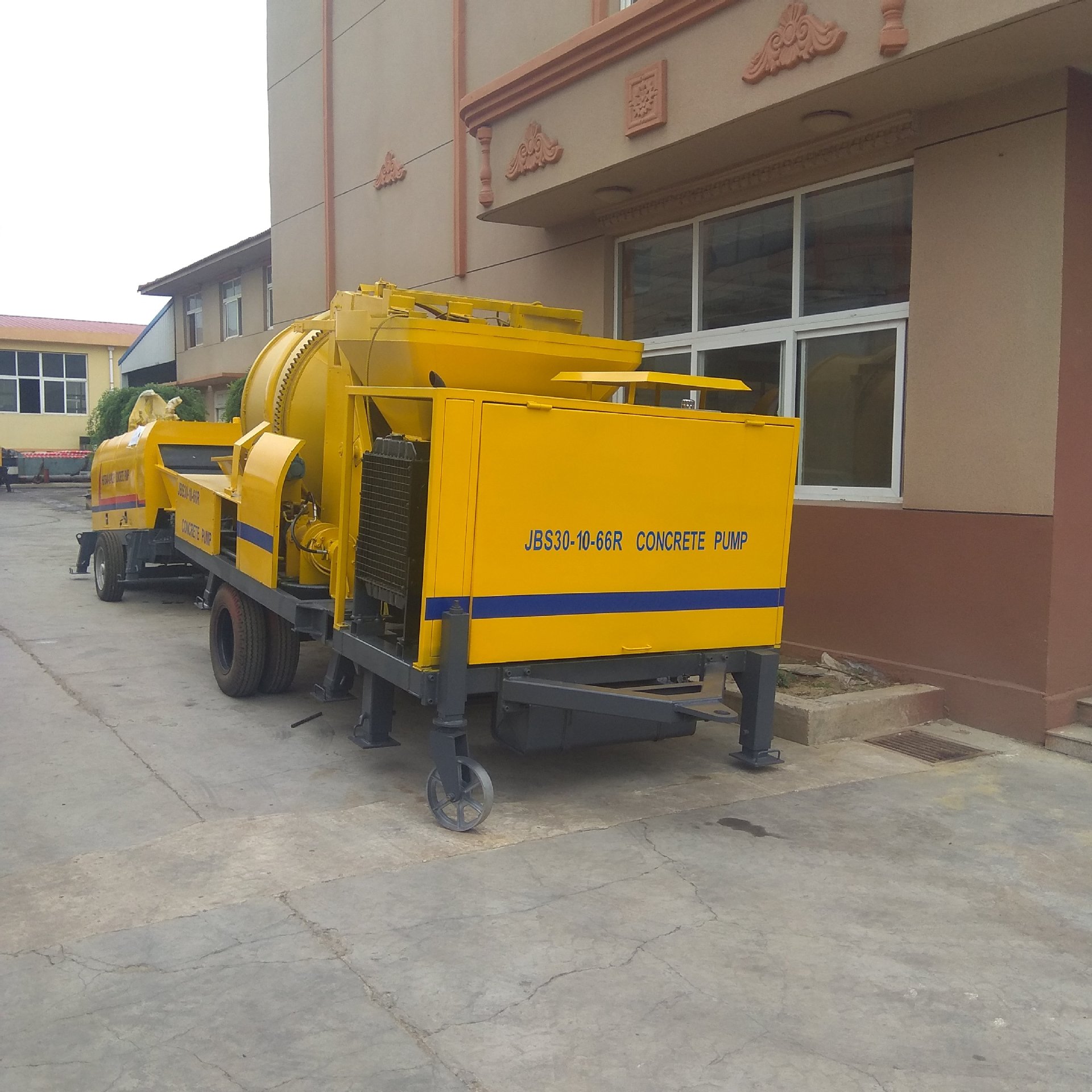 细石滚筒搅拌拖泵 细石拖泵 柴油细石泵 柴油细石搅拌拖泵 搅拌机