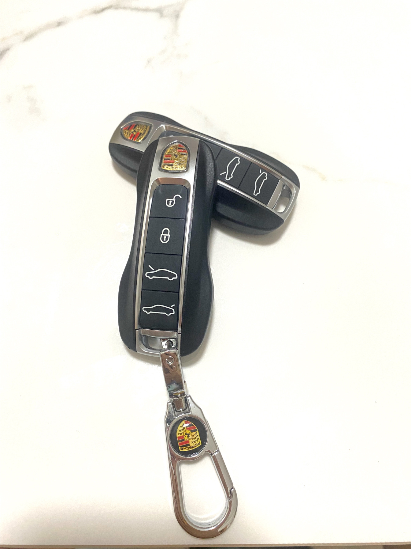 새로운 718 키(회로 기판 조명 및 버클 포함)