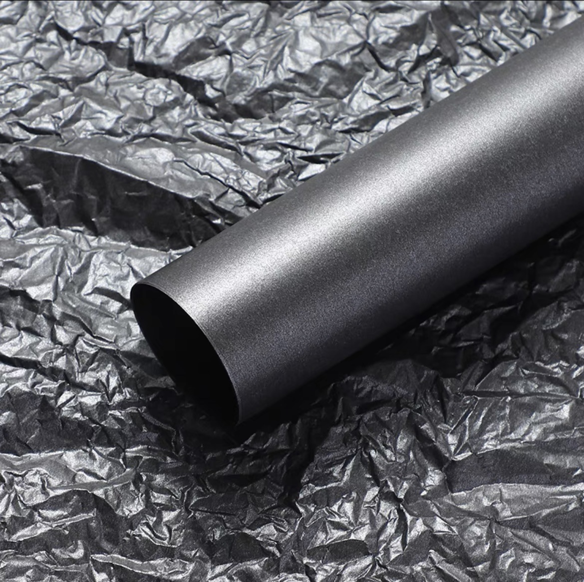 Papel de Envolver Flores al por Mayor, Estilo Coreano, Grueso, Perlado, con Forro Impermeable, Papel Arrugado, Material Floral