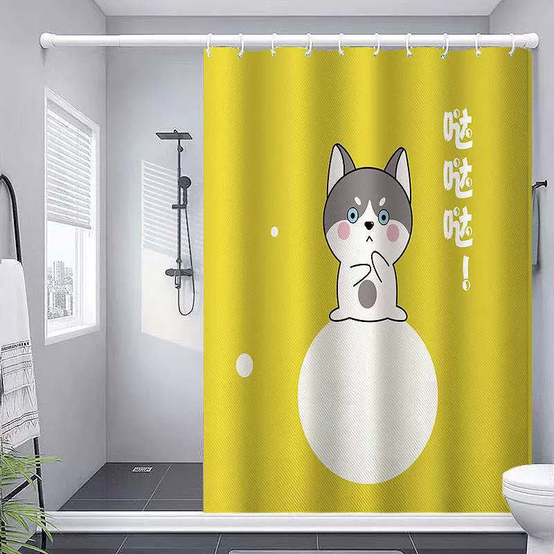 Curtain, set, tarpaulin for bath
