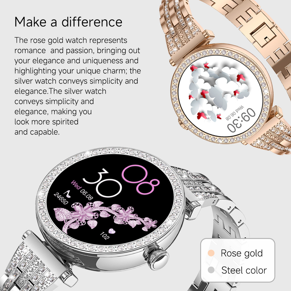 New smart watch multi-function heart rate detection Bluetooth watch black technology call Sports cross-border foreign trade Outdoor