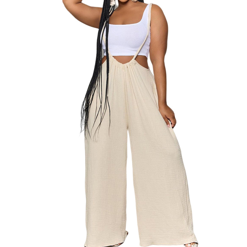 Women's Daily Casual Solid Color Full Length Jumpsuits display picture 7