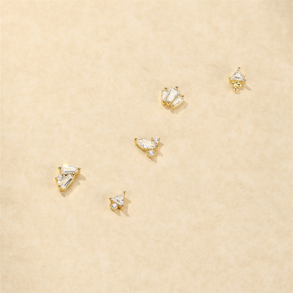 1g Weight Zircon Inlay Material Ear Studs Classification Ear Cartilage Rings & Studs Piercing Type 1 Piece Quantity Daily Occasion 925 Sterling Silver Material Geometric Pattern All Seasons Season Unisex Gender Elegant, Simple Style Style 1 Piece Ear Cartilage Rings & Studs Elegant Simple Style Geometric 925 Sterling Silver Zircon Ear Cartilage Rings & Studs 22