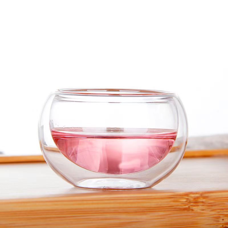 Taza redonda de doble capa 100ml