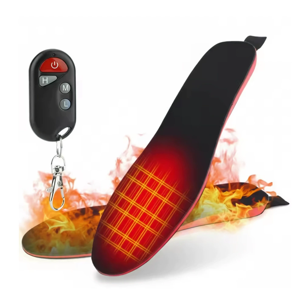 Электрические стельки с подогревом 2025 года для трансграничной торговли, с дистанционным управлением, USB-зарядкой, для зимнего катания на лыжах и прогулок