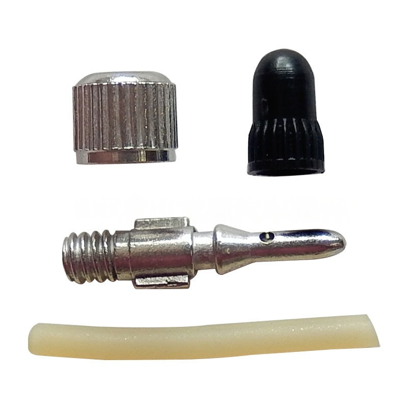 热销配件自行车轮胎英式气门嘴气门芯套装 小橡皮单车英嘴轮胎针