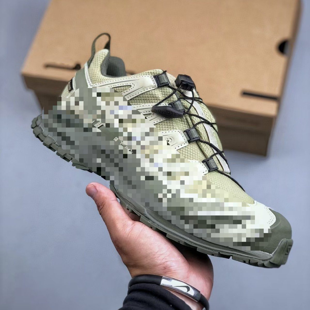 莆田鞋萨洛濛纯原 3d X-Quest 户外登山运动鞋X6男女越野跑步鞋