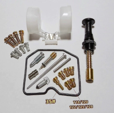 Motorcycle engine and accessories: with Pictures 1 Motorcycle - 083-carburetor-repair-kit-for-kawasaki-92-99-estrella-bj250w250-single-cylinder-motorcycle-includes-plunger-assembly