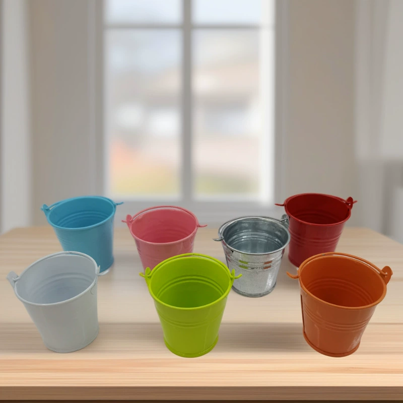 Готовые поставки мини-маленьких железных бочек для выращивания суккулентов, железных бочек, восковых бочек, креативных свадебных принадлежностей, мешочков для конфет.