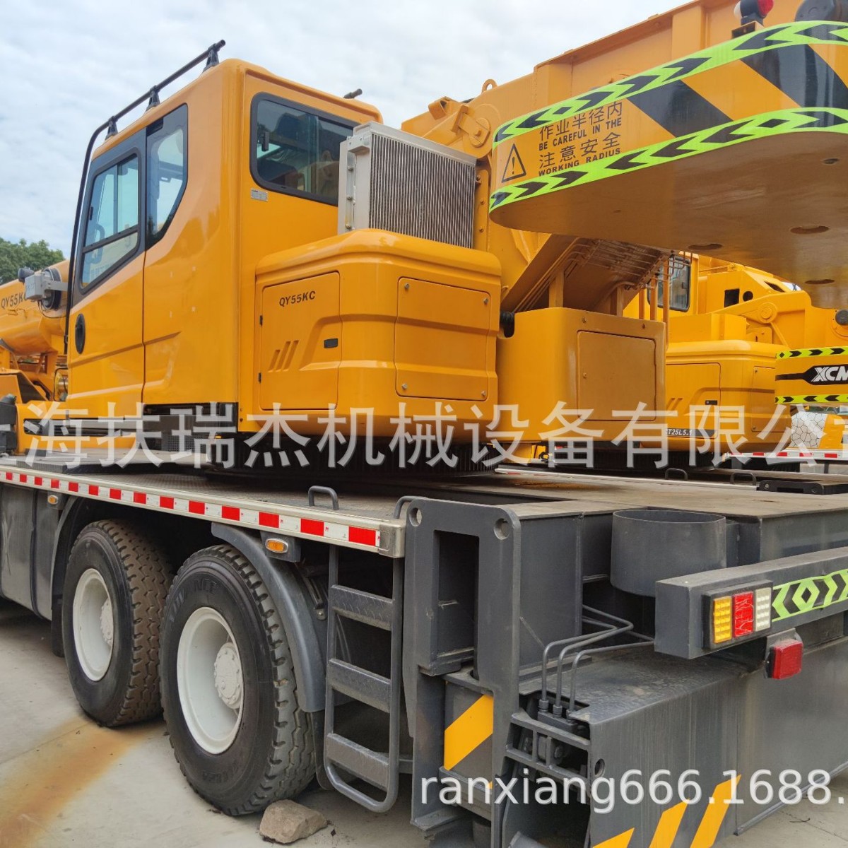 二手汽车吊徐工55吨起重机