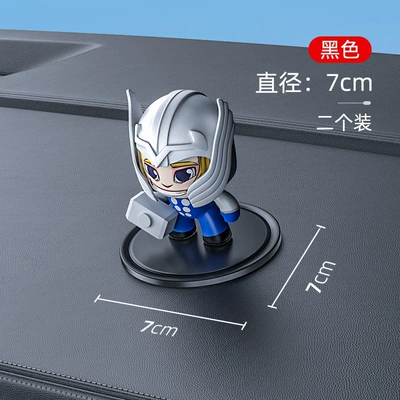Anti-slip mat — Car anti-slip mat - blackdiameter-7cm2-pack-nano-anti-slip-mat