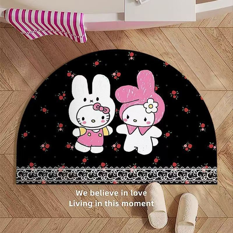 White bunny headband and KT cat