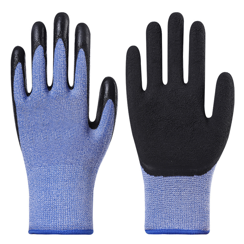 Fabricante mayorista guantes de protección laboral sitio de trabajo seco desgaste emulsión guantes de inmersión