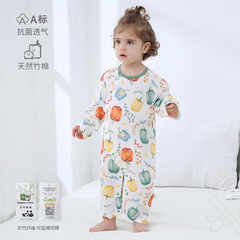 【Aramid Fiber】Baby Onesie A-Grade Cotton Gauze Air Conditioning Suit Baby Summer Clothes Crawling Suit