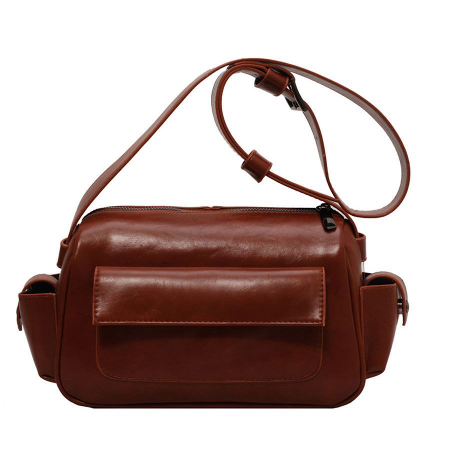 Borsa a tracolla versatile per donna 2023 autunno e inverno nuova borsa a tracolla retrò moda trendy texture di nicchia piccola borsa quadrata_voghion.com
