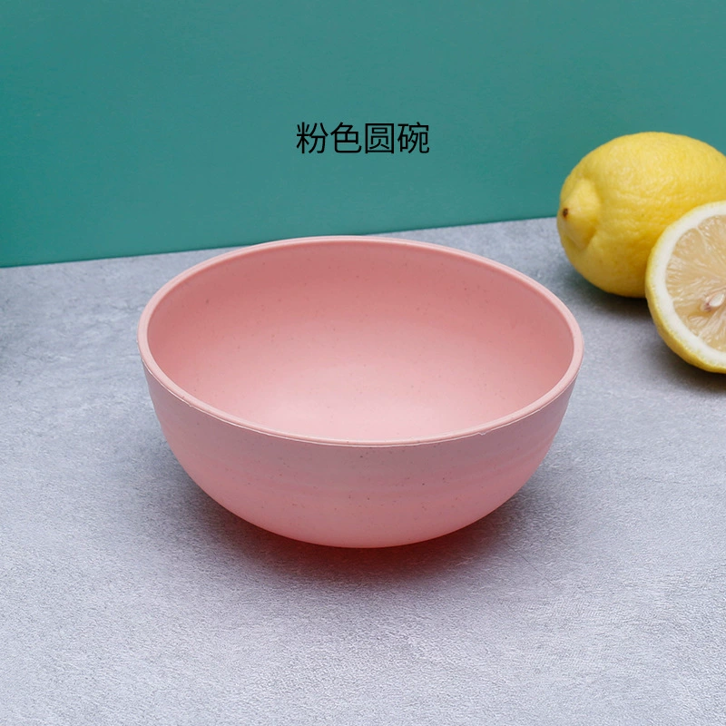 Соломенная миска для риса Wheat straw bowls Nordic style большой емкости, многоразмерные 12–17 см