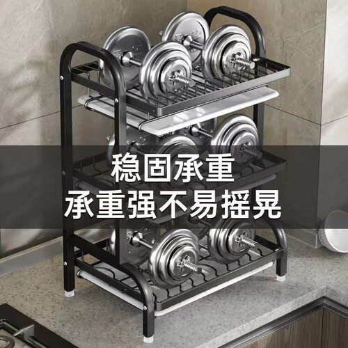 Kitchen storage rack multi-functional plate and bowl stand, household bowl and chopstick draining rack, bowl and plate storage box, bowl cabinet