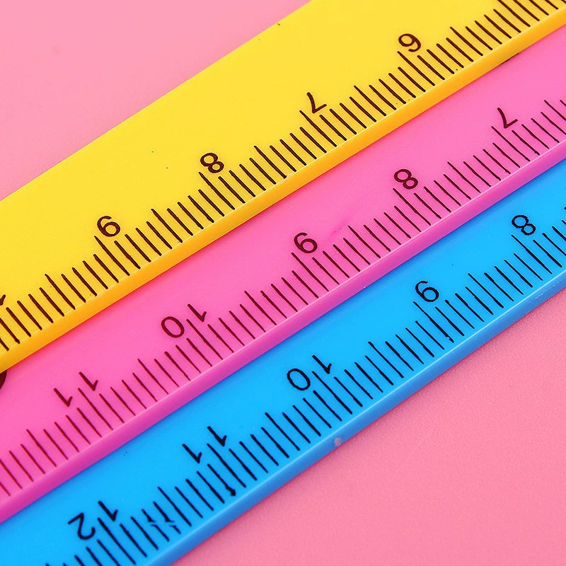 Мультяшная линейка для младших школьников, детская канцелярия, 15 см, подарок на день рождения