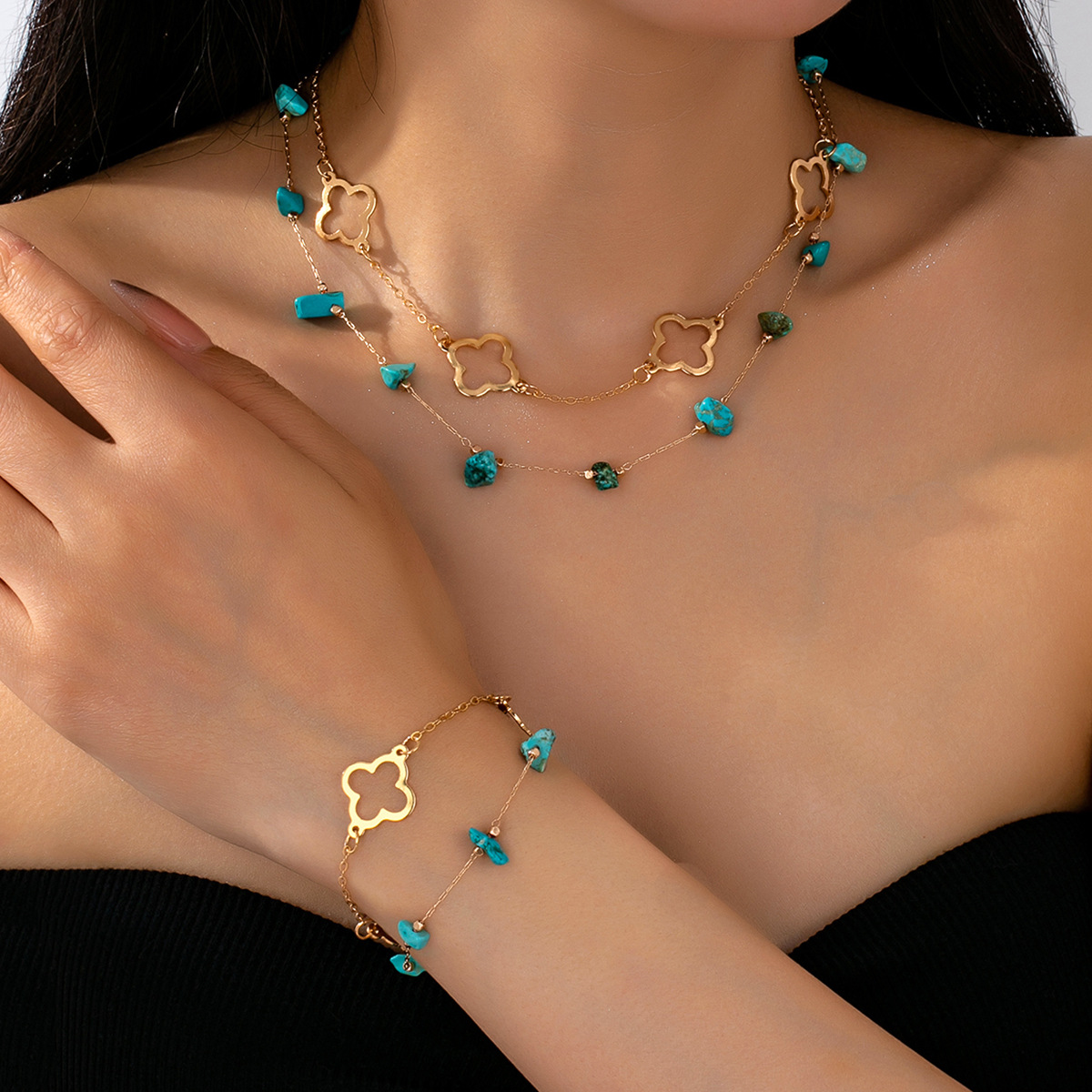 Minimalist Layered Bracelets Stackable And Lightweight Jewelry_voghion.com