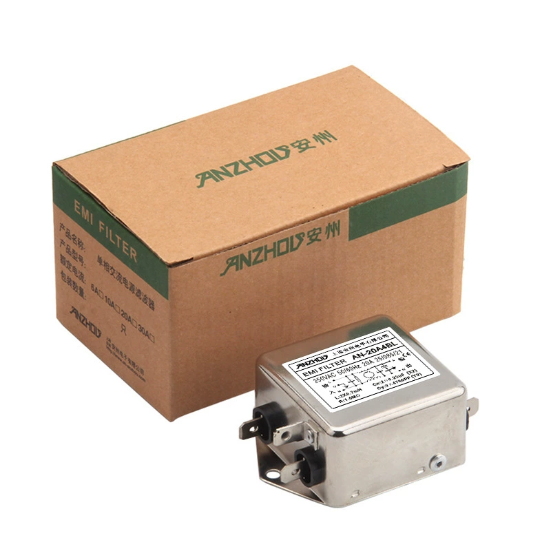 Anzhou 20A power filter AN-20A4BL EMI Filter noise filter