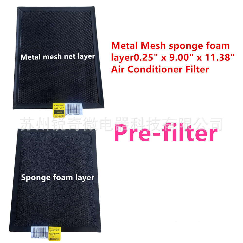 에어컨 공기 여과 및 정화 금속 스폰지 필터 요소에 적합한 작은 도매