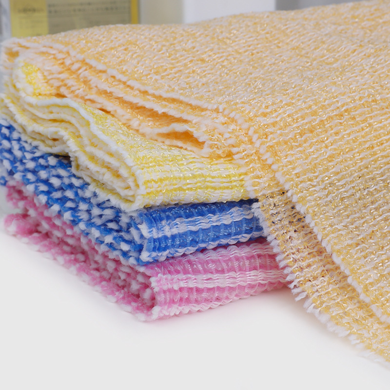 YOKOZUNA Japanese bath towel hard bath towel scrub bath long strip towel nylon bath towel