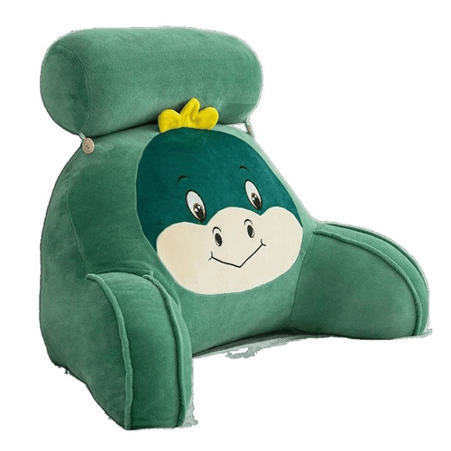 Bedside lumbar support, large backrest for bedroom and sofa, cushion cover, dormitory bedside cushion, bed-supporting waist protection pad, decorative pillowcase
