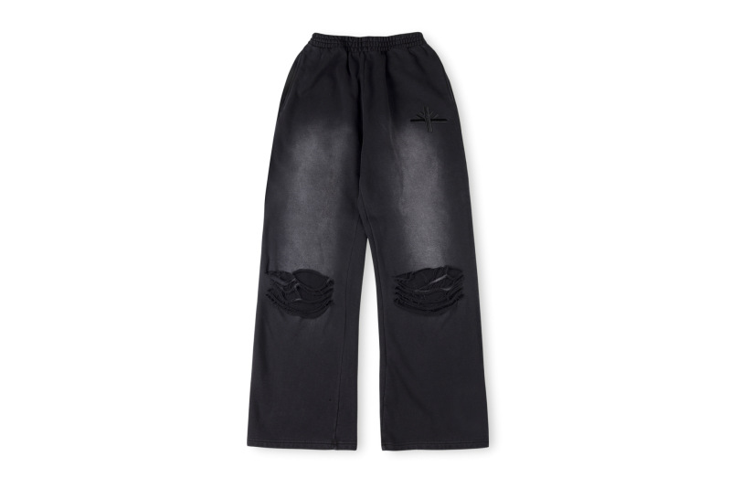 跨境外贸男女明星同款Vertabrae sweatpants镶钻立体字休闲长裤|undefined