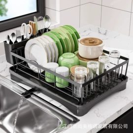 厨房置物架;沥水碗架;收纳架