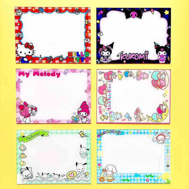 Новая акриловая пишущая доска сообщение Board Санрио Hello Kitty Kuromi кросс-бордер TK США и Япония взорванный 15см