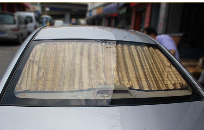 Modern Old Model Tucson Car-Specific Sunshade Curtains, Car-Mounted Double-Track Privacy Blackout Curtains