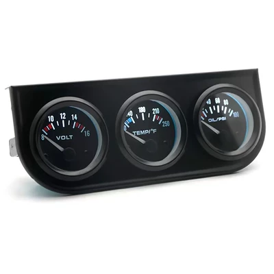 automobile instrument Fahrenheit Oil Pressure Psi
