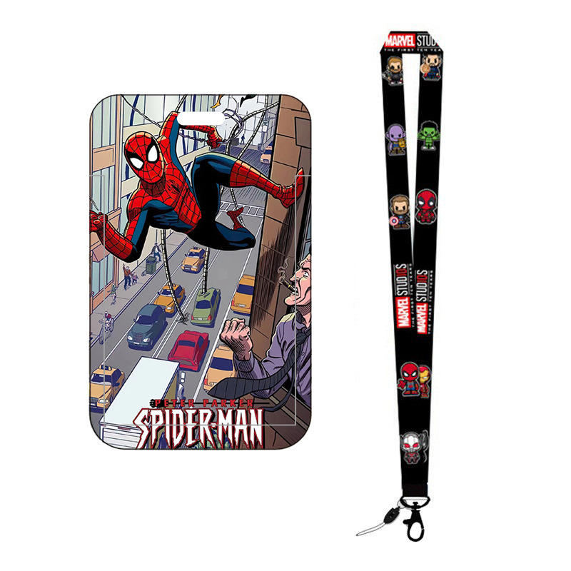 Creativo serie Marvel tarjeta Tarjeta de dibujos animados tarjeta del campus estudiante acceso control Metro Bus tarjeta titular puede ser ordenado