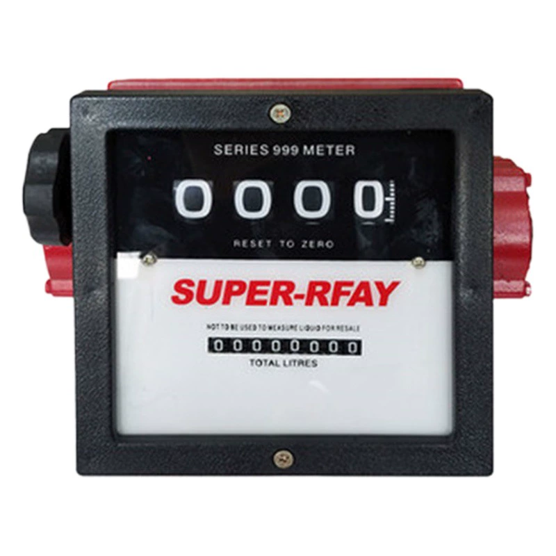 Четырехзначный механический счетчик масла Aocheng 1 дюйм 1,5 дюйма 2 дюйма жидкое дизельное топливо Бензин керосин 4-значный расходомер