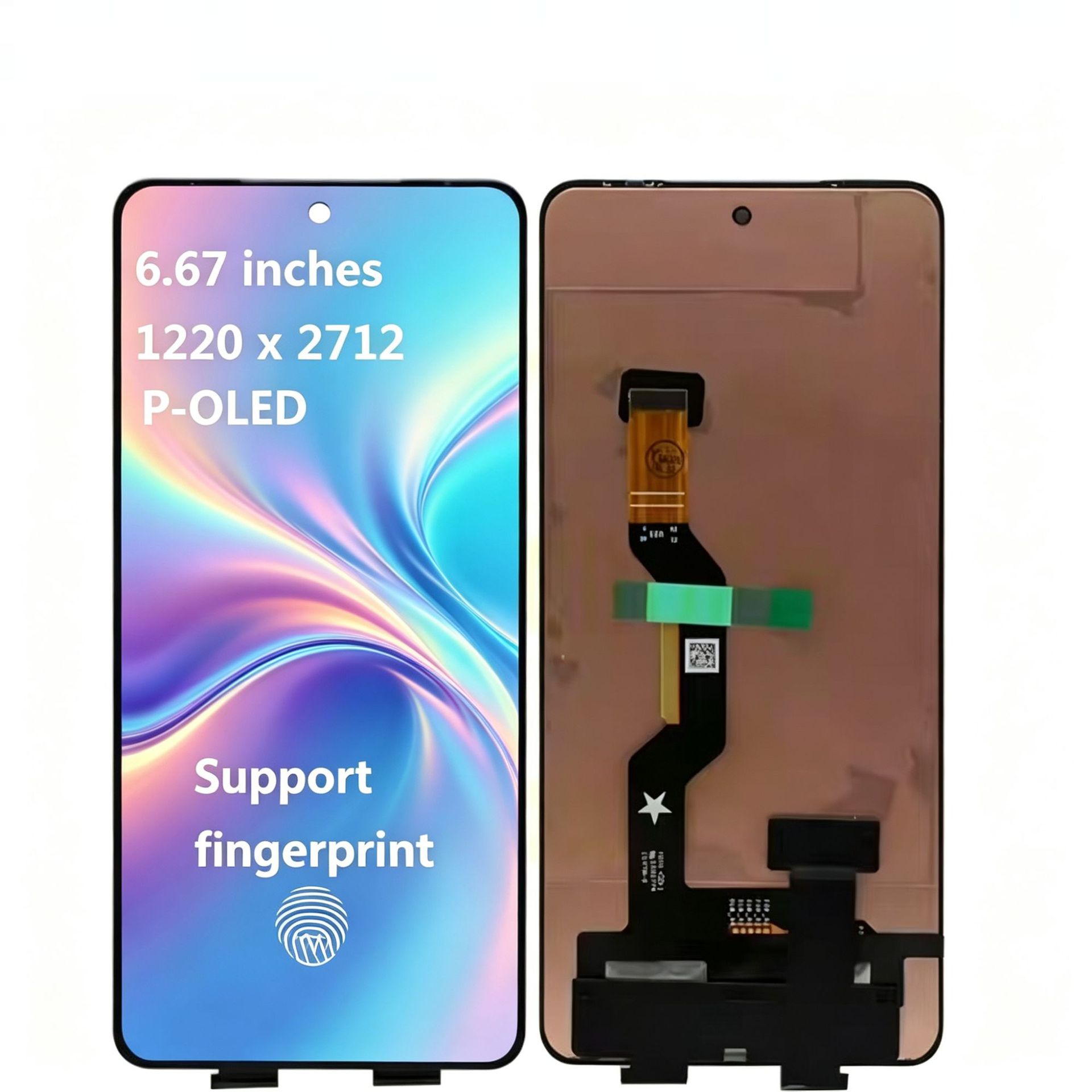 Aplicable a Moto G serie G10 / G20 / G30 / G50 / G60 conjunto de pantalla de teléfono móvil LCD