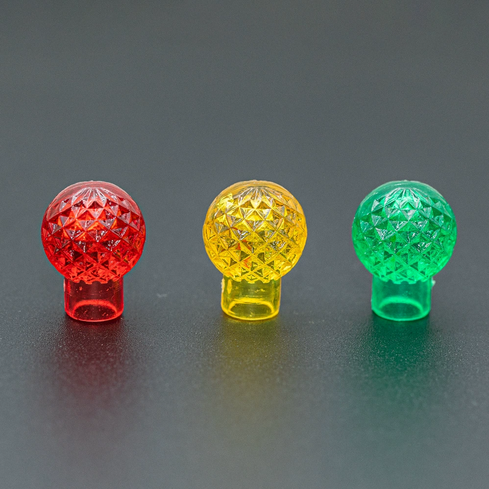 1,3 см Ананасовый шар светодиодный фонарь аксессуары струнная Лампа мигающий свет декоративная вилка кулон Рождественский сад клубника