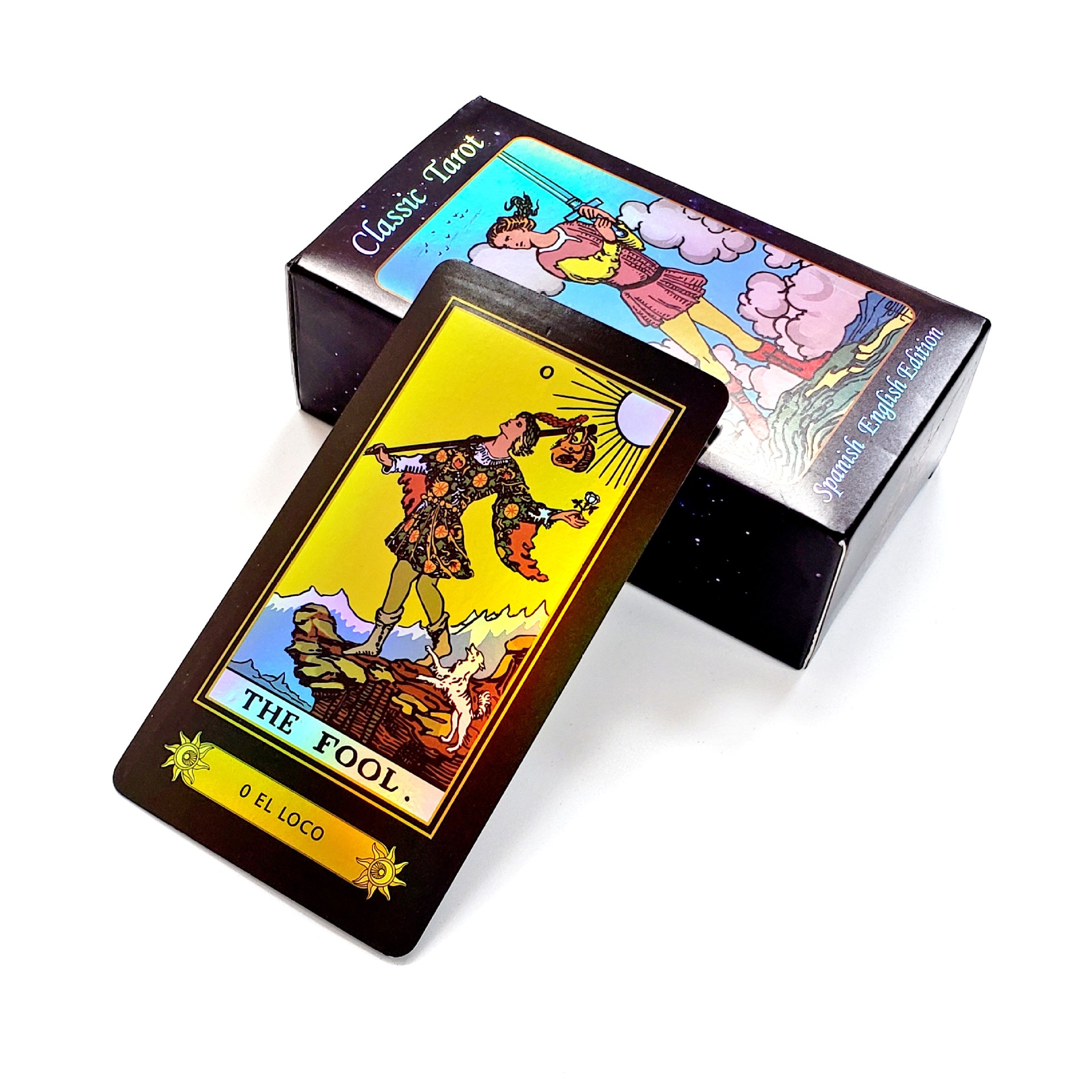 Neue Little Knight Spanische Tarot Orakelkarten Für Partyspiele_voghion.com