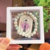 White Green Macaron 8mm bracelet (carton box)