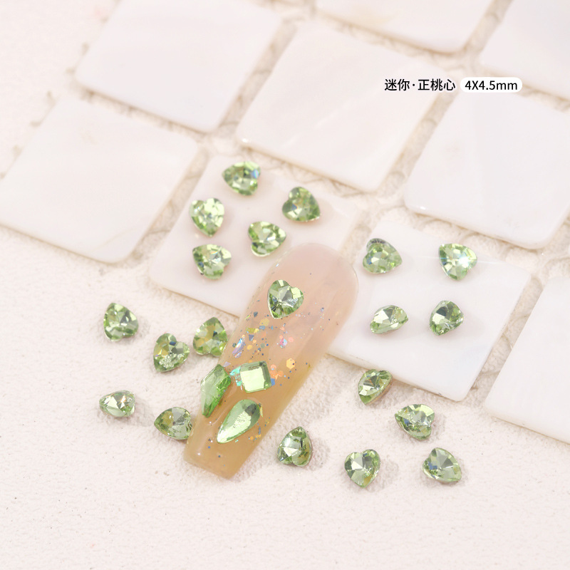 [피치하트·미니] 4x4.5mm 싱글