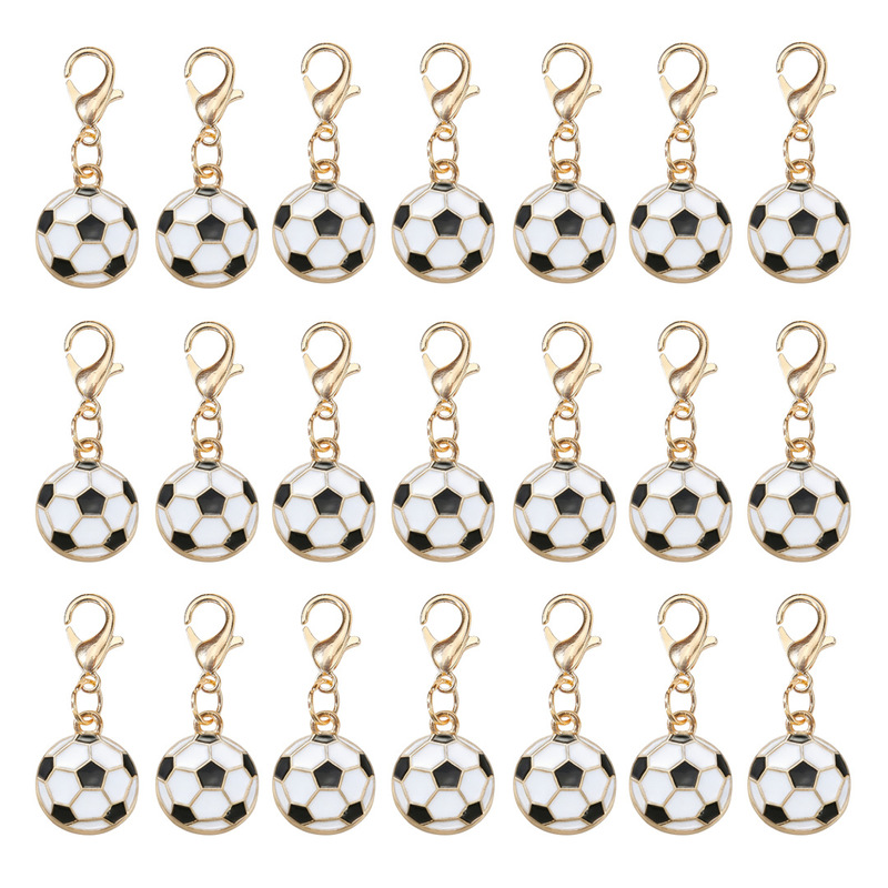 Sports Ball Football Universal Pendant DIY Football Charm Souvenir Keychain Pendant Car Bag Decoration Sports Ball Football Universal Pendant DIY Football Charm Souvenir Keychain Pendant Car Bag Decoration