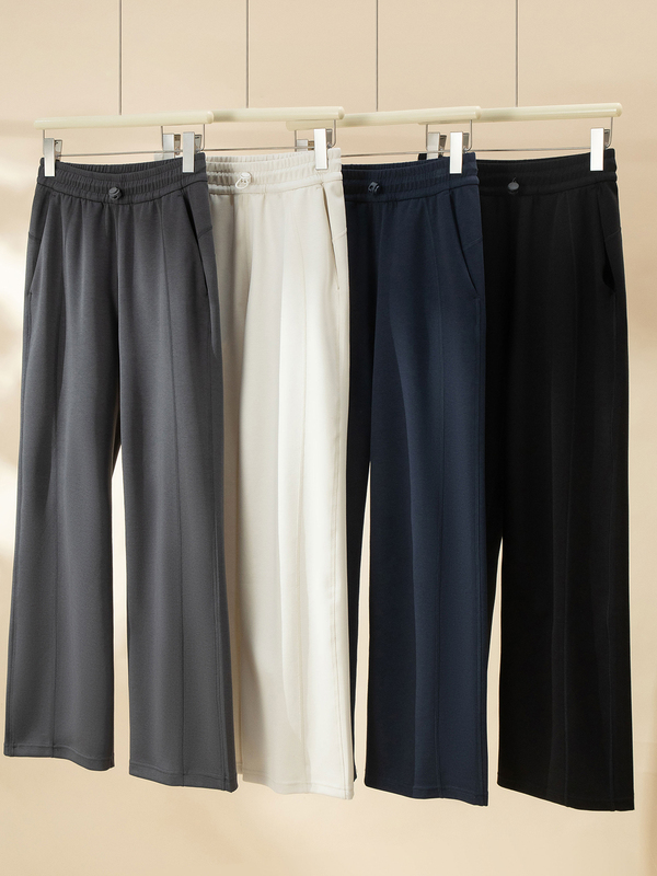 Foreign Trade Magic Pants, Slim Straight-Leg Pants, Goddess Pants, High-Waisted Loose Casual Pants, Wide-Leg Pants for Women, Spring/Summer 2026 Foreign Trade Magic Pants, Slim Straight-Leg Pants, Goddess Pants, High-Waisted Loose Casual Pants, Wide-Leg Pants for Women, Spring/Summer 2026