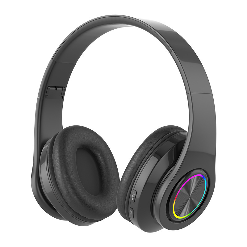 [Caliente] transfronterizo caliente-venta luminosa auricular Bluetooth inalámbrico auriculares B39 subwoofer plegable fabricante de auriculares